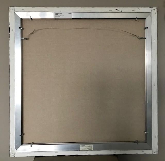 Schilderij "Theetje" 80 x 80 cm Acryl op linnen