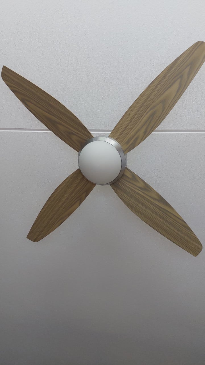Ventilator met licht