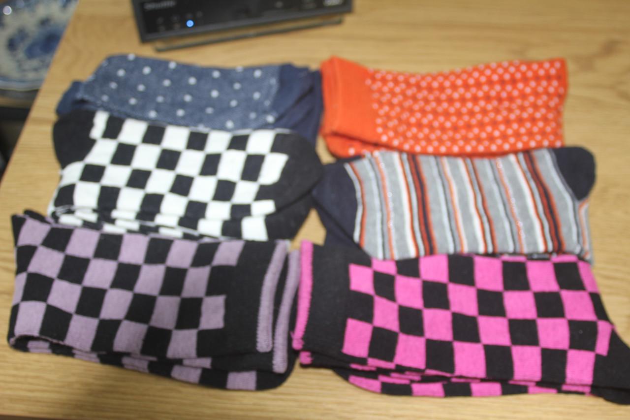 Sokken 7 paar bijna nieuw