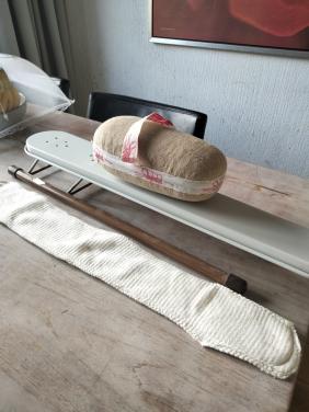Strijk plank mouw