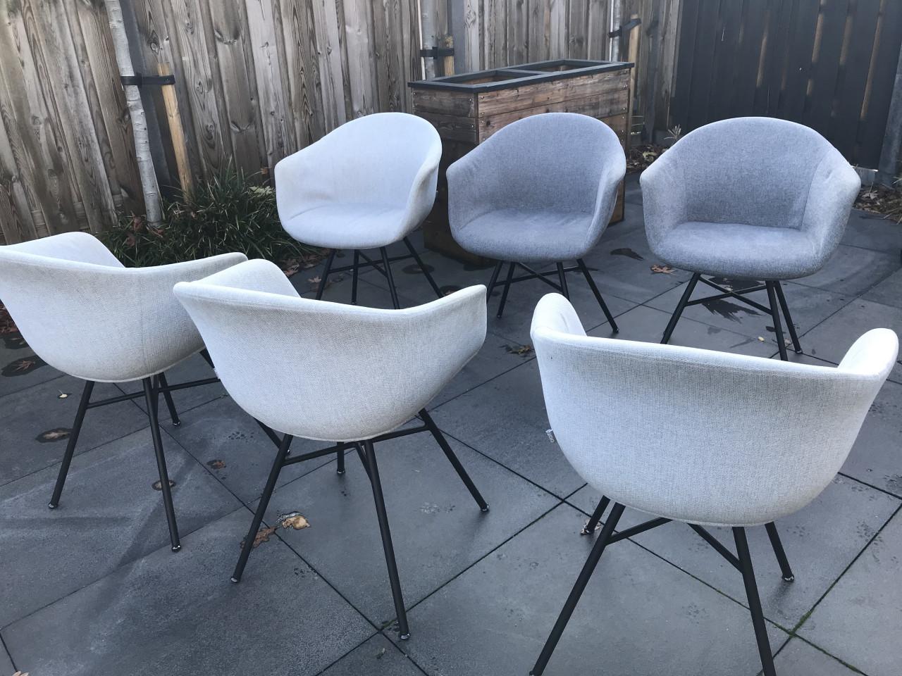 Eetkamerstoelen 6 stuks