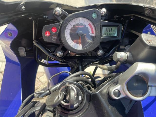 Uniek van 1 e eigenaar yamaha trz50 blue metalic geheel orgineel 13000km