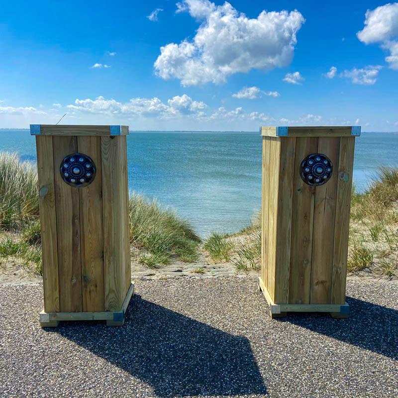 Zeeuwse knop bloembakken vanuit ons assortiment of eigen maatopgave.