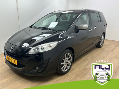 Mazda 5 occasion 1.8 ts | zwart | tweedehands 5 | bluetooth audio | airco |