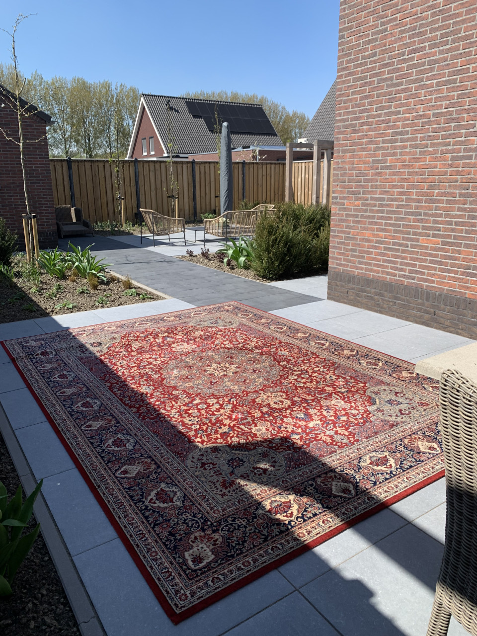 ✨Schitterend Vintage Vloerkleed Louis de Poortere✨Rood-Bruin✨