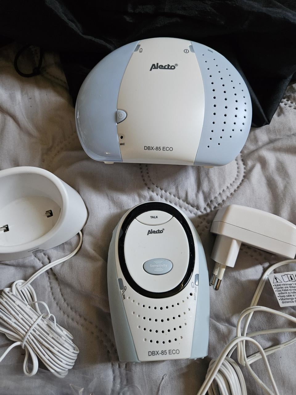 Zgan Alecto DBX-85 ECO Full Eco DECT babyfoon