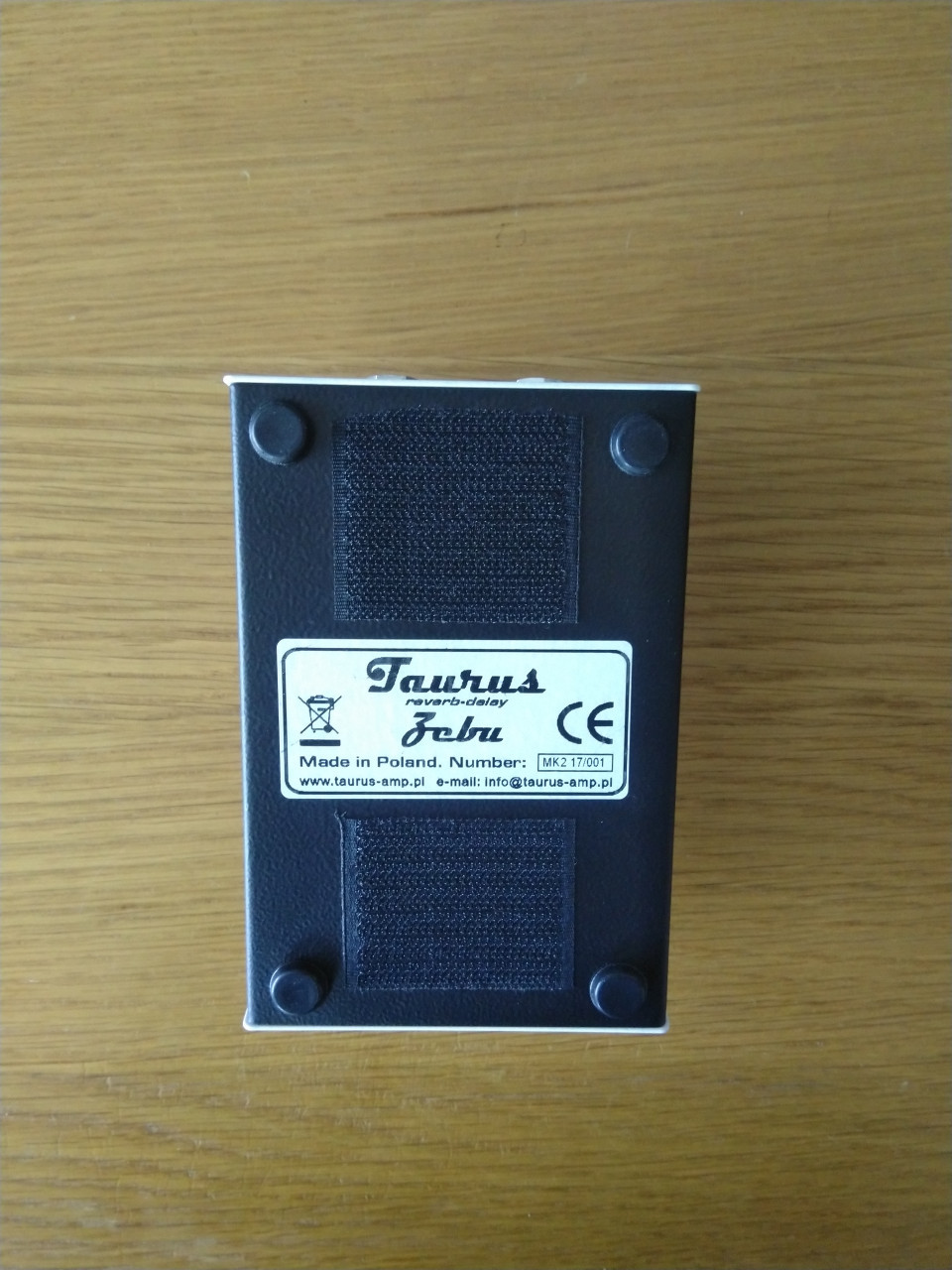 Taurus Zebu MKII Reverb en Delay Effect Pedaal