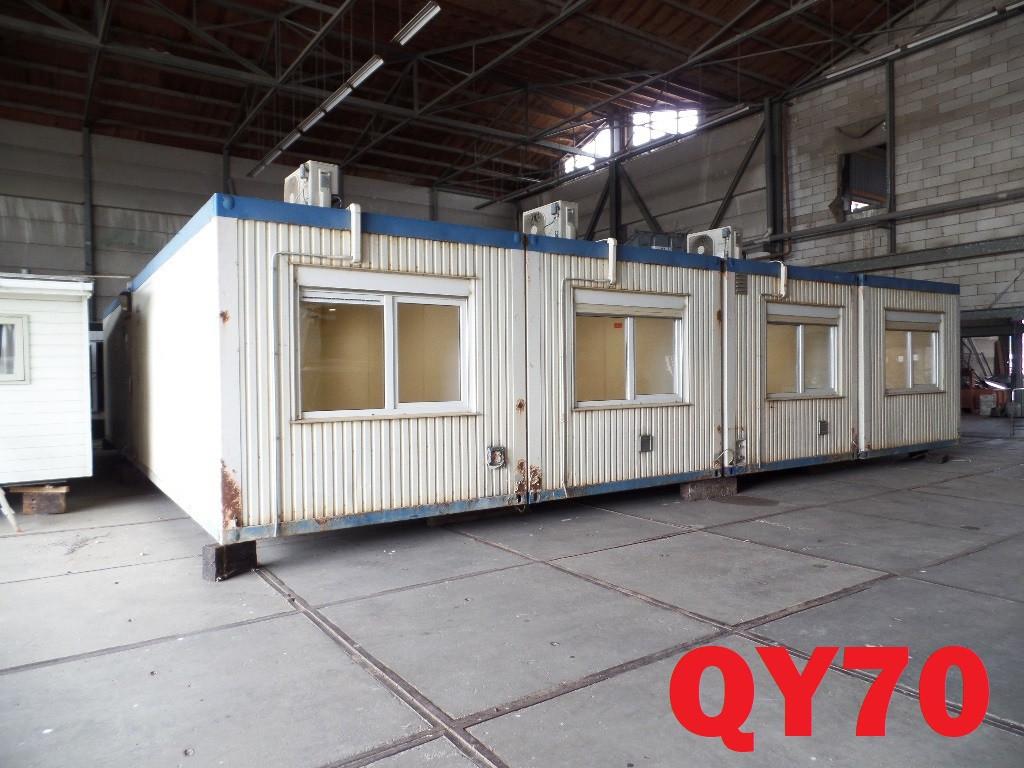 Grote kantoorunit bestaande uit 8 containers met keuken en sanitair 144 m2
