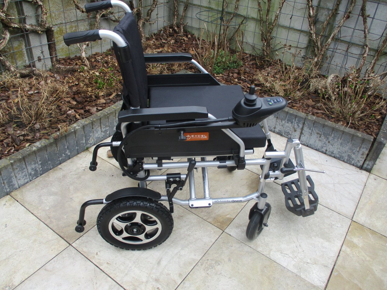 Zgan Excel Qnect opvouwbare elektrische rolstoel met nieuwe accu,s
