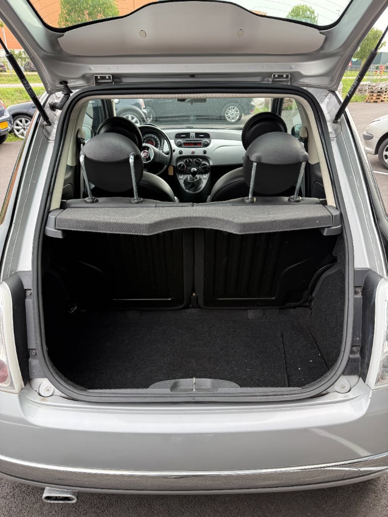Fiat 500 1.2 - rosa - glazen dak