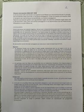 Nieuwe voorwaarden 2026/ 2027/ 2028 Sportvisunie zie foto's