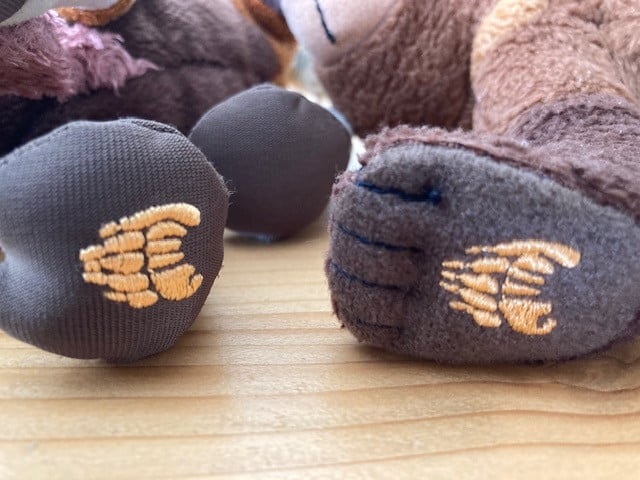 2 x originele Disney Knuffel- Brother Bear