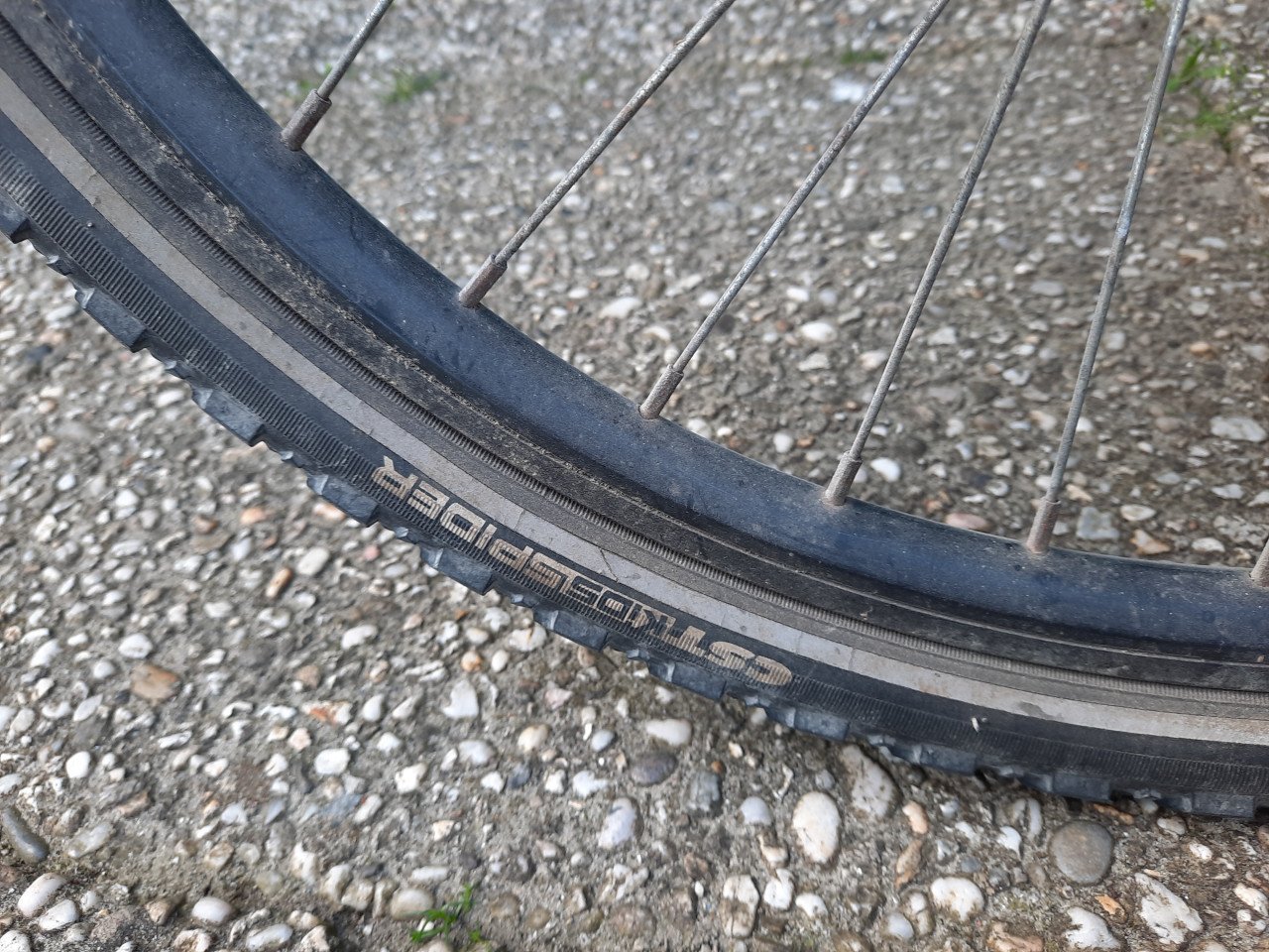 Fiets Cumberland courier zwart