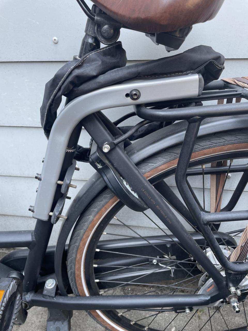 BSP La Dolce Vita N7 - 57cm onyx black mat zgan moederfiets!
