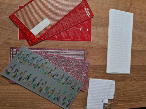 Stickers voor kaarten maken