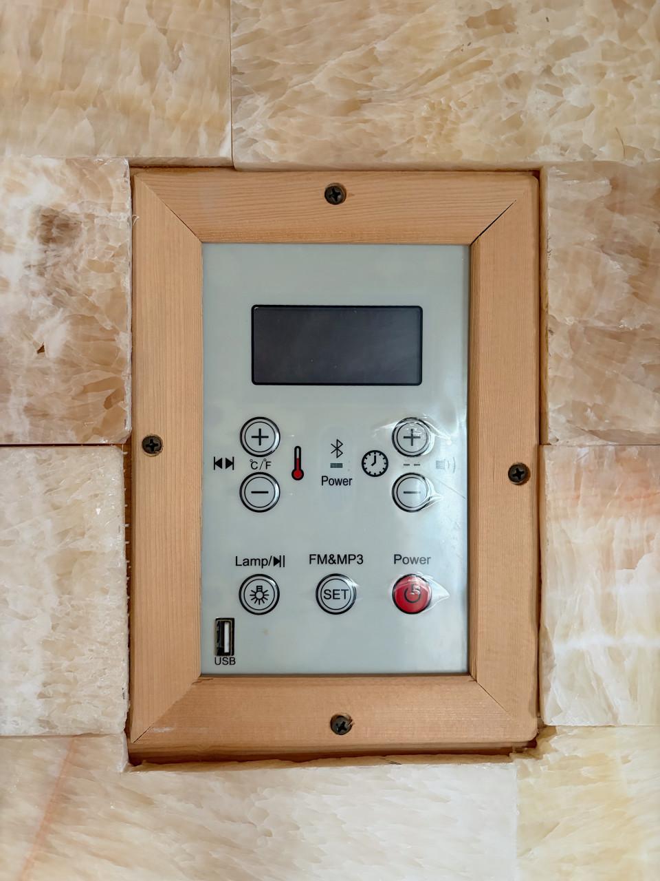 Prachtige ruime sauna!