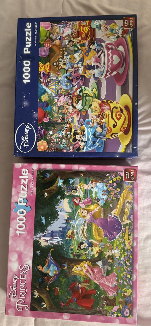 Leg puzzels; v Haasteren en Disney en overig