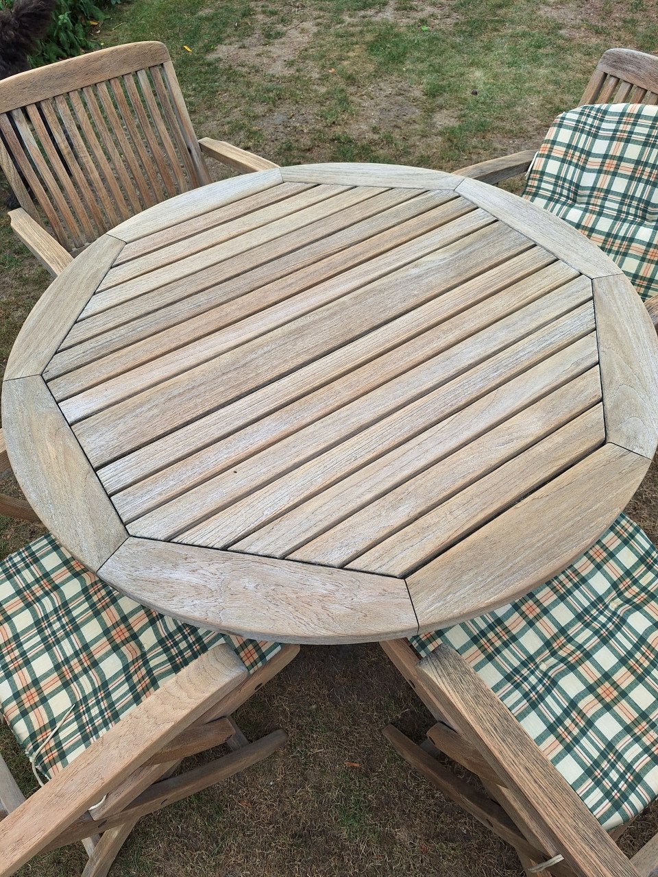 Schitterende Teakhouten tuinset