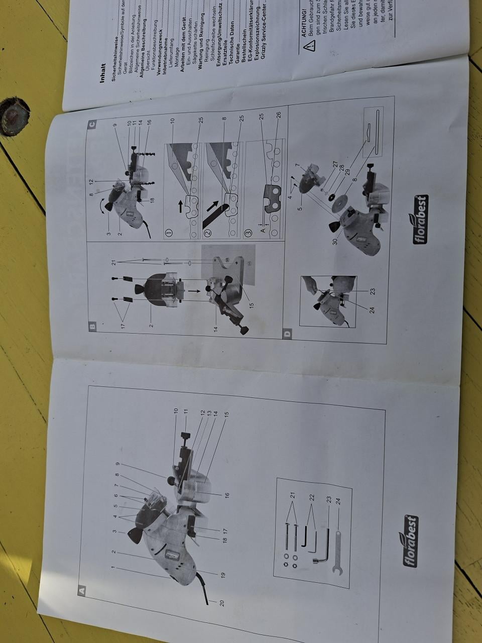 Kettingzaag slijper