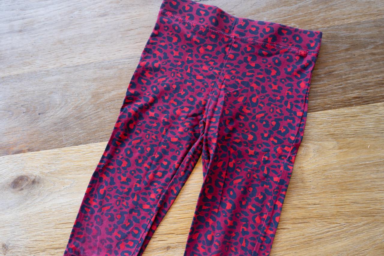 Set van 4x leggings maat 122-128