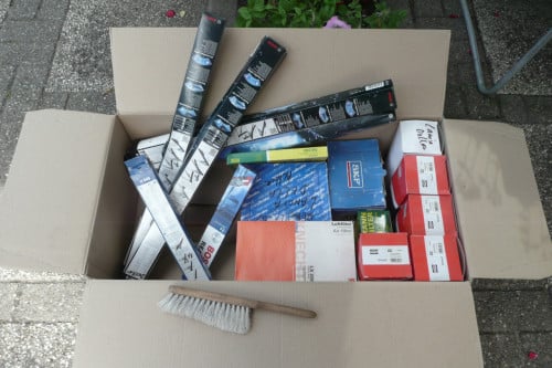 Onderdelenpakket (remklauw, filters, wissers,..) voor Lancia Delta MY2008
