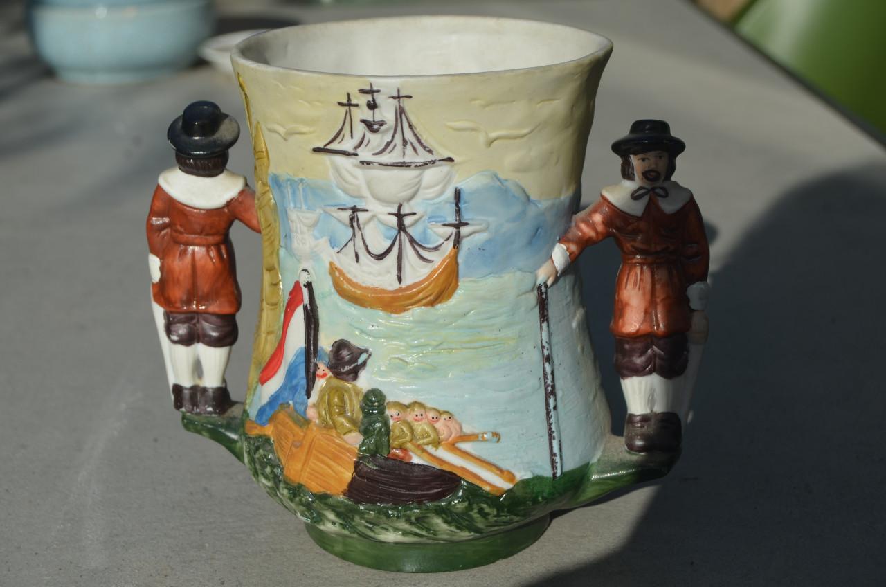 Loving cup 'Jan van Riebeeck' goed exemplaar.