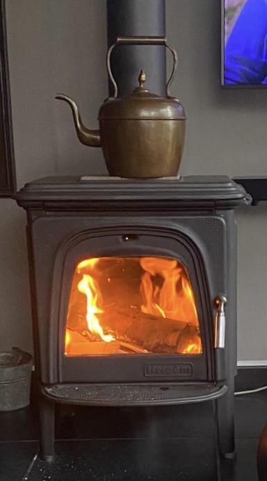 Houtkachel in prima staat!