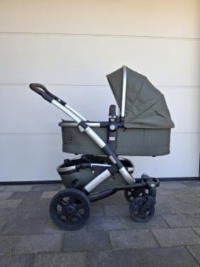 Joolz kinderwagen en buggy, groen, met veel accesoires