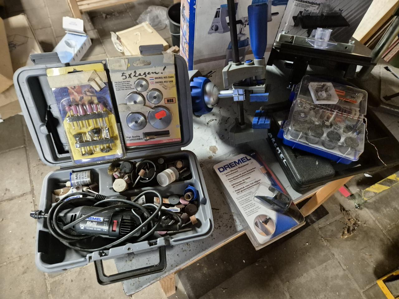 Dremel set met accessoires
