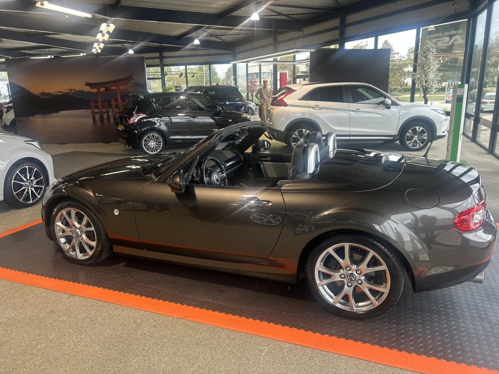 Mazda Mx-5 roadster coupé 1.8 silver edition top staat| mooie auto