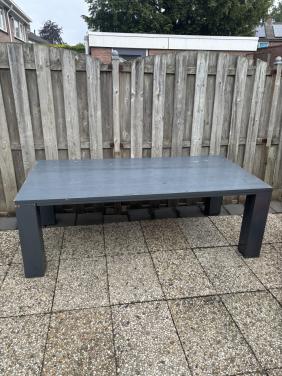 Mooie steiger houten tafel