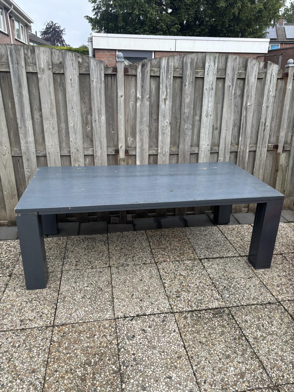 Mooie steiger houten tafel