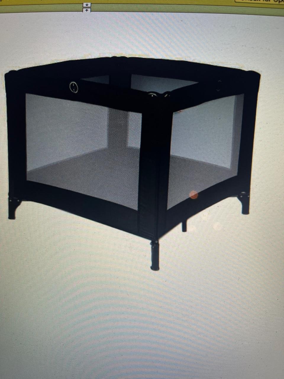 Zwarte kinderbox, merk Ding