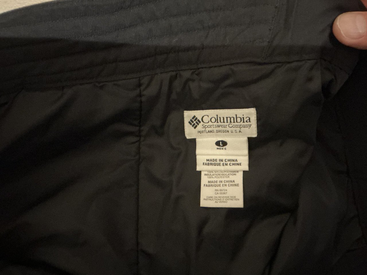 Ski broek heren