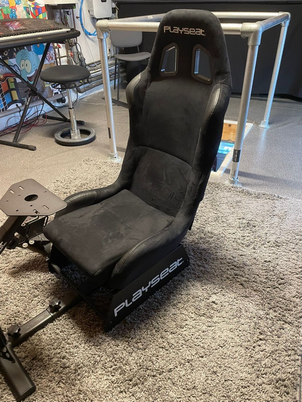 Playseat Evolution Racestoel + Gearshift Holder