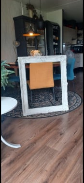 Grote witte barok lijst
