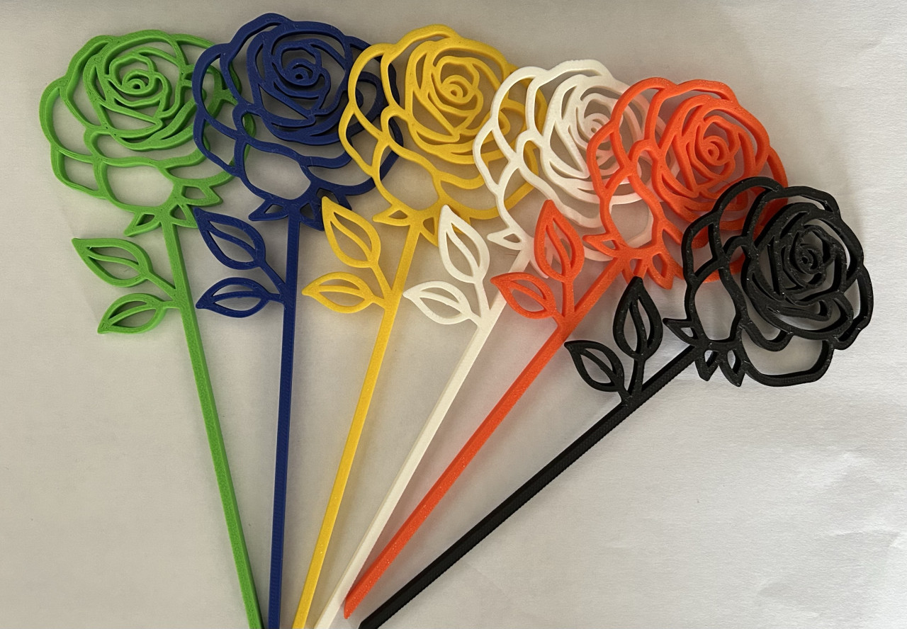 3D printing “Liefdes” cadeaus.