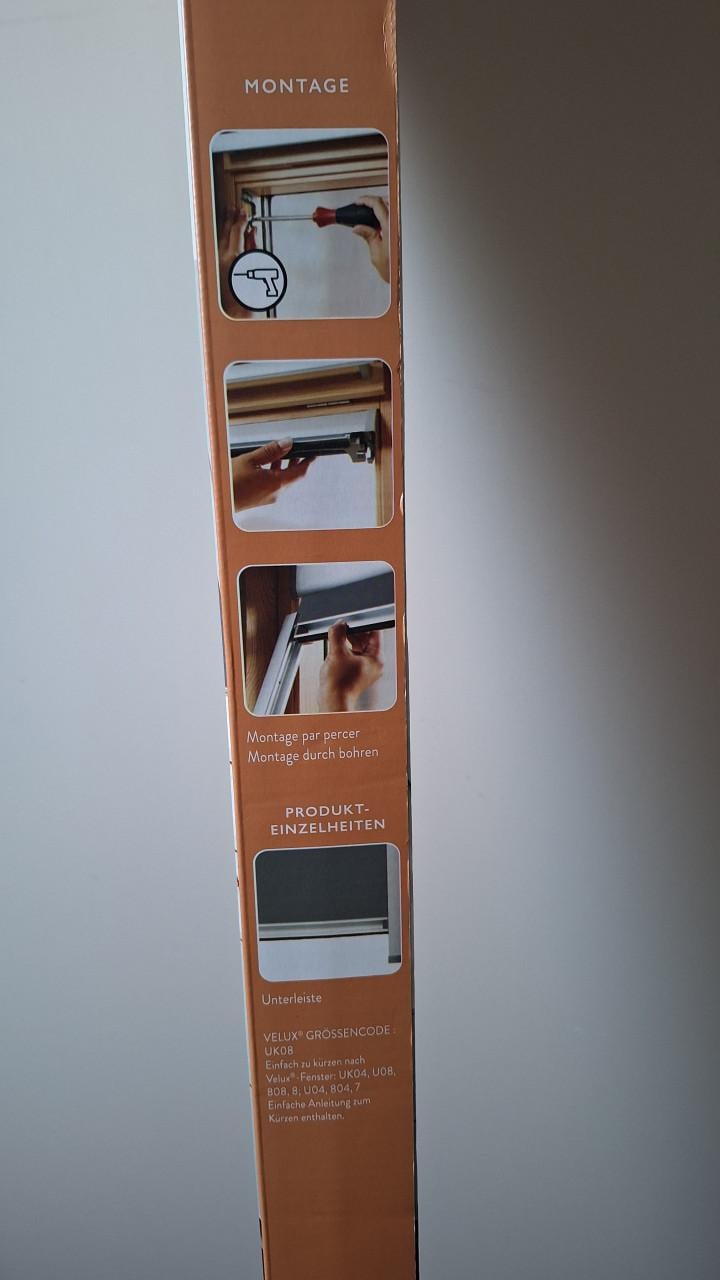 Dakvenstergordijn verduisterend