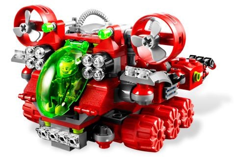 Lego Atlantis 8080: undersea explorer:.Transformer + Minifiguur
