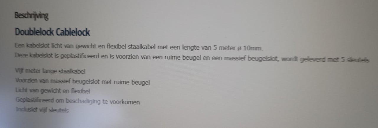 Slot voor buiboordmotor.