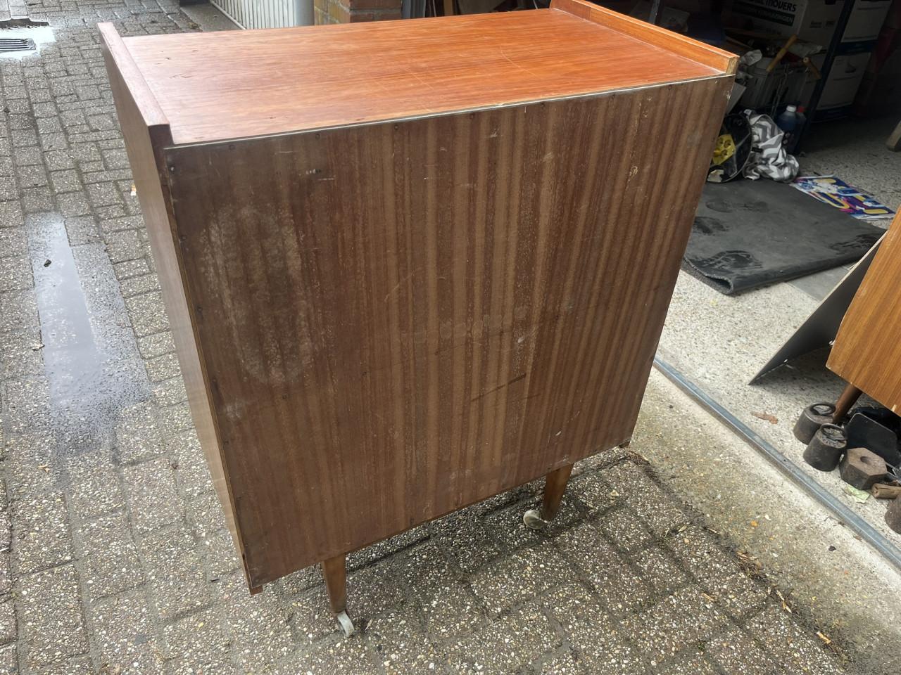 Vitrinekast Vintage mid-century