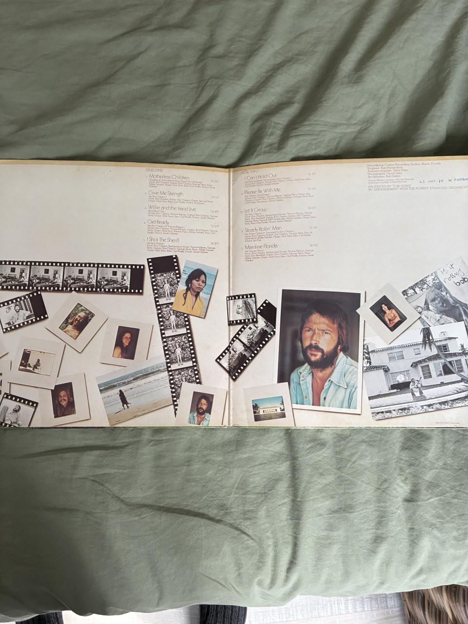 Eric Clapton 461 Ocean boulevard LP
