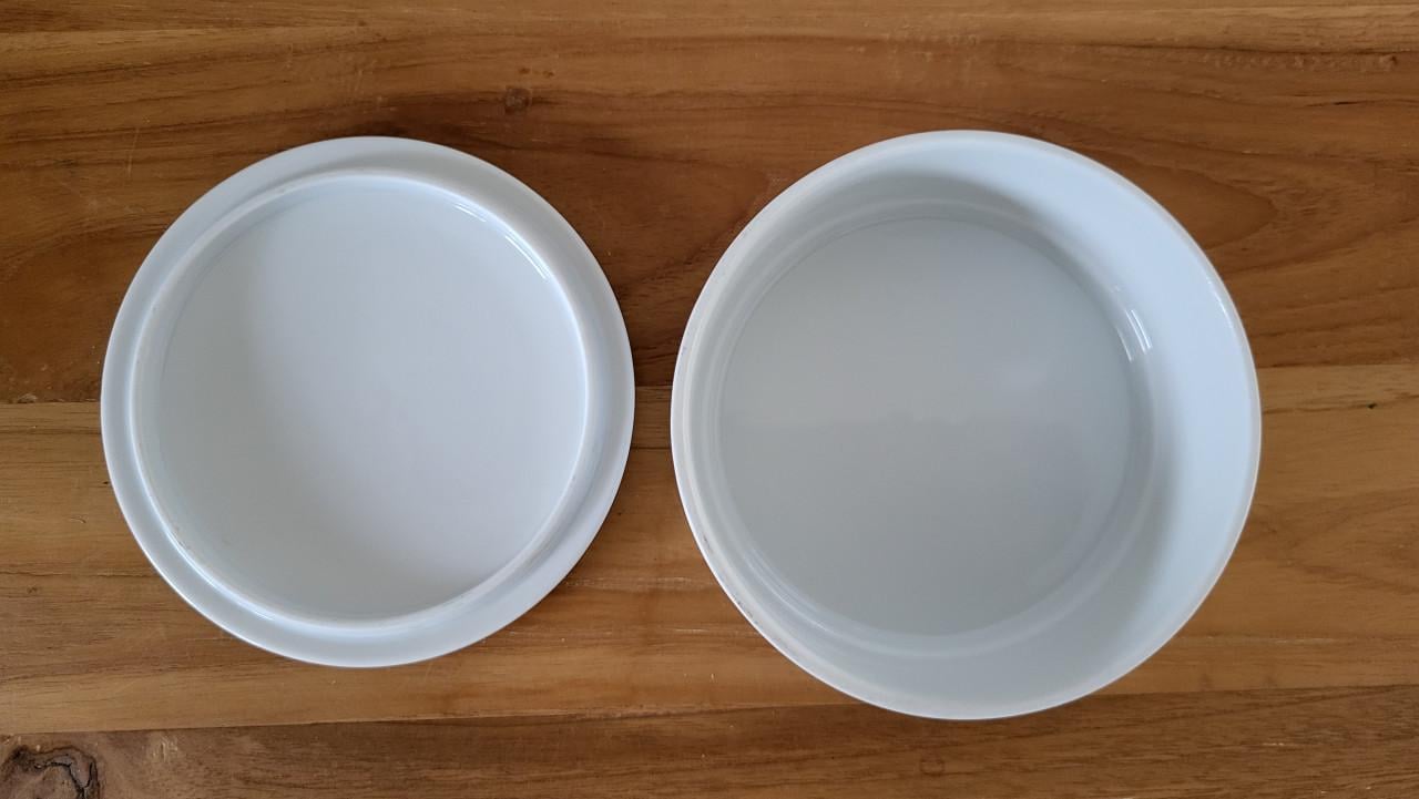 Hutschenreuther Ole Winther porseleinen dekseldoos goudvink