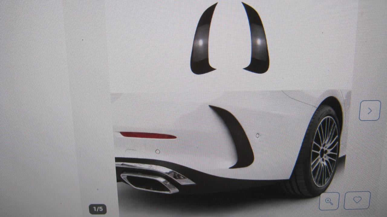 NIEUW VOOR MERCEDES W206 AERO SPOILERS VOOR /ACHTER EN LED WELKOMS VERLICHT