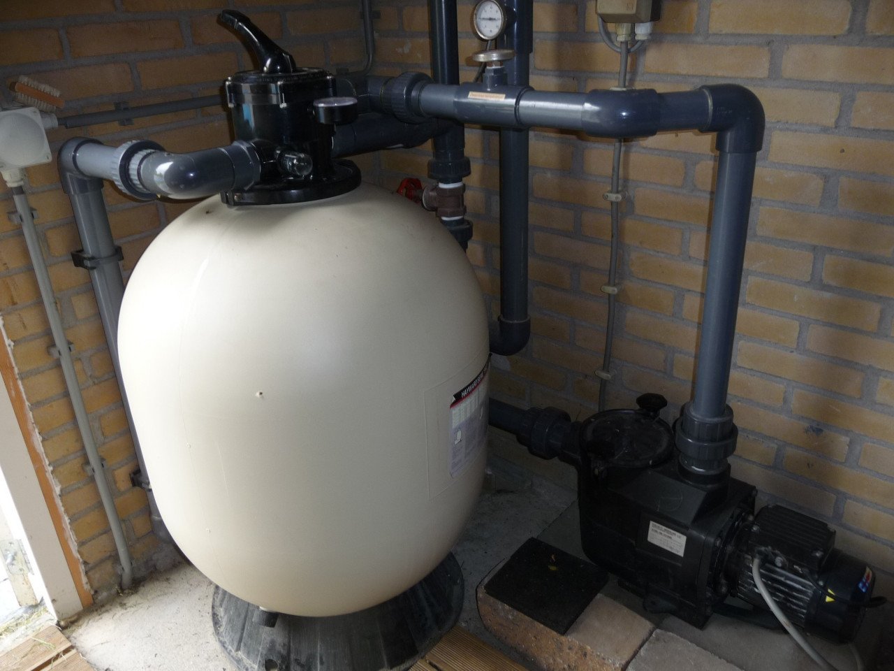 Complete zwembad installatie
