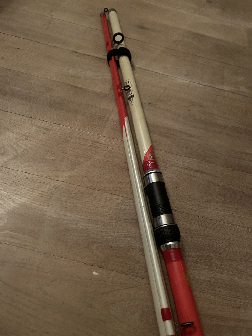 Te koop zeehengel lang 4.20 meter werpgewicht 100 tot200 gram