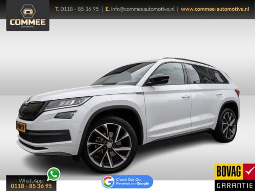 Skoda Kodiaq 1.4 tsi 4x4 sportline business ✅1jaarbovag✅pano✅trekhaak✅leer✅