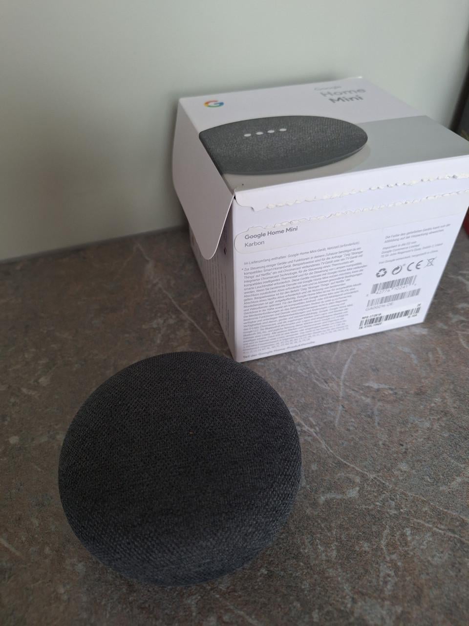 Google assistent Home mini