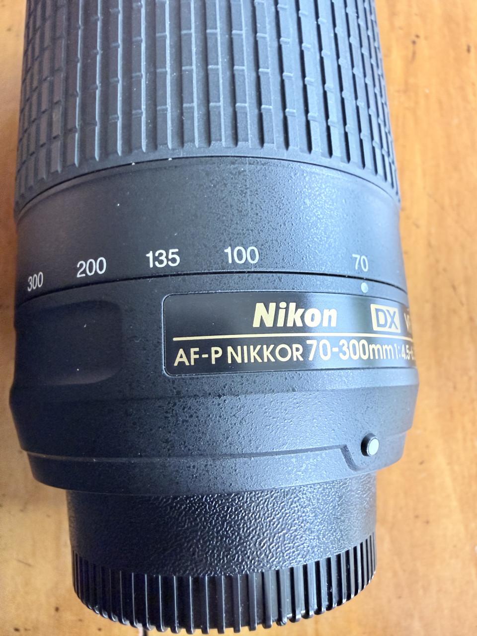 Nikon zoomlens: Nikkor AF-P DX 70-300mm f/4.5-6.3G ED VR