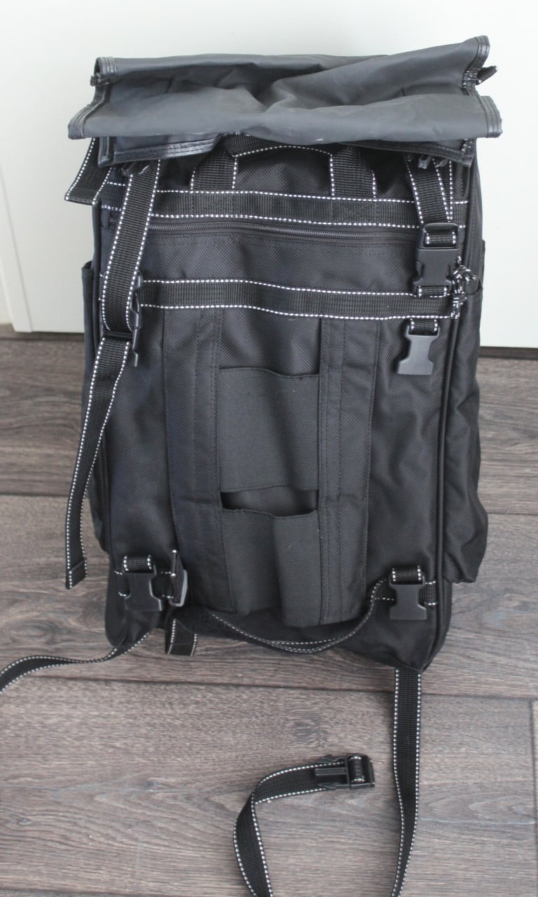 IXS Custom Pack sissy bar motor tas